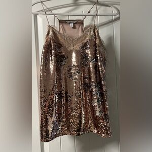 Nine West gold tank top